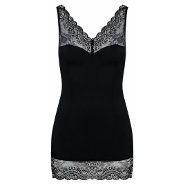 Chemise Obsessive Miamor Negru 2XL