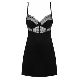 Chemise Obsessive Șharlotte Negru S-M