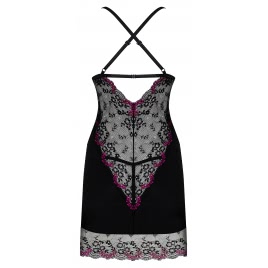 Chemise Obsessive Vanessme Negru S-M