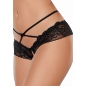 Chilot Allure Open Panty Lace Band Criss Cross Negru S-L