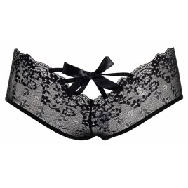 Chilot Amorable Ariella Brief Negru S-L