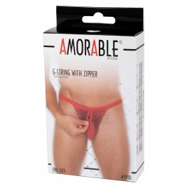 Chilot Amorable David With Zipper Roșu S-L