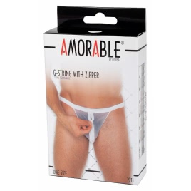 Chilot Amorable Jacob With Zipper Alb S-L
