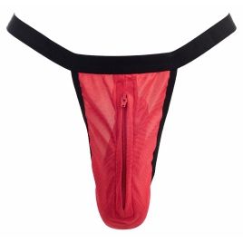 Chilot Amorable Lucas With Zipper Roșu S-L