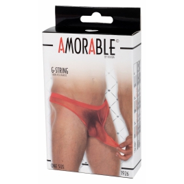 Chilot Amorable Transparent Spout Roșu S-L