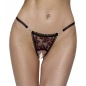 Chilot Decupat Cottelli Collection Roses Negru S-M
