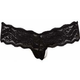 Chilot Cu Mărgele Cottelli Collection Dakota Negru M