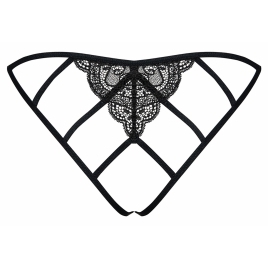 Chiloței Decupați Obsessive Miamor Negru L-XL