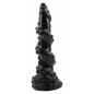 Chisa Octopus Bugbear 23.5 cm Dildo cu Texturi Monstruoase Negru