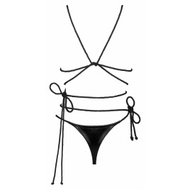Set Obsessive Cordellis Negru S-L