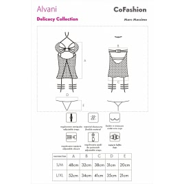 Corset CoFashion Alvani Negru L-XL