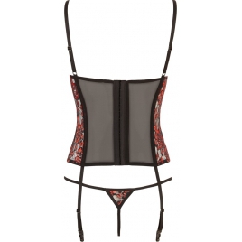 Corset Cottelli Collection Corsage Set Negru L
