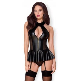 Corset Obsessive 859-COR Negru S-M DDS