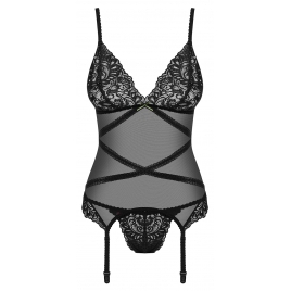 Corset Obsessive Bondea Negru S-M