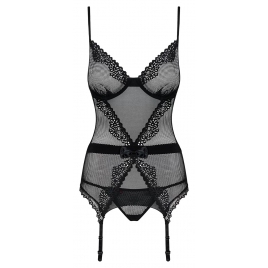 Corset Obsessive Lustella Negru S-M