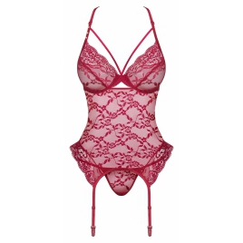 Corset Obsessive Ivetta Roșu S-M
