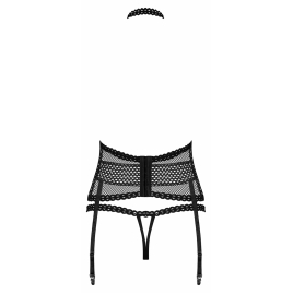 Corset Obsessive Strapelie Negru L-XL