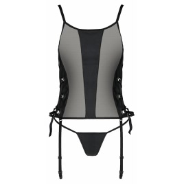 Corset Passion Malwia Negru L-XL