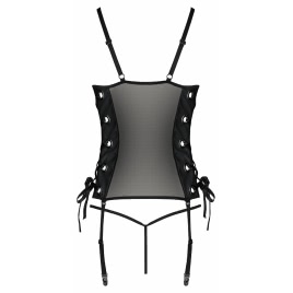 Corset Passion Malwia Negru L-XL
