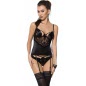 Corset Passion Tonya Negru L-XL