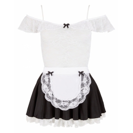 Costum Cottelli Collection Maids Dress Alb L