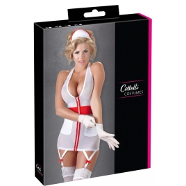 Costum Asistentă Cottelli Collection Alb XL