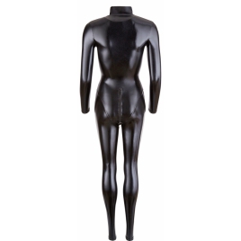Costum Latex Cottelli Collection Jumpsuit Negru L