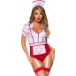 Costum Leg Avenue Nurse Feelgood Rosu S