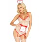 Costum Leg Avenue Nurse Roleplay Alb XS-L
