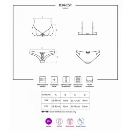 Costum Obsessive 834-CST Turcoaz L-XL