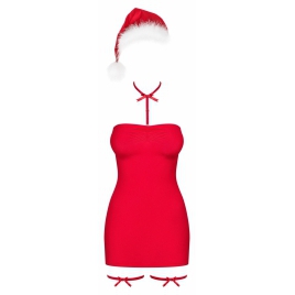 Costum Obsessive Kissmas Roșu 2XL