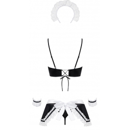 Costum Obsessive Maid Negru S-M