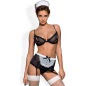 Costum Obsessive Maidme Negru S-M