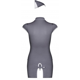 Costum Obsessive Stewardesă Gri S-M