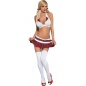 Costum Obsessive Schooly Alb S-M