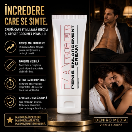 Cremă Pentru Creșterea Penisului Larger 75ml