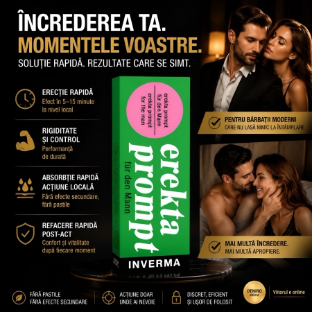 Cremă Pentru Potență Erekta Prompt 13ml