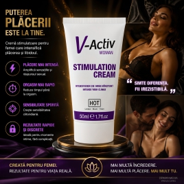 Cremă Stimulatoare V Activ for Women 50ml