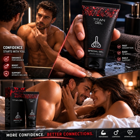 Pachet Cremă Mărirea Penisului Titan Gel Original 50ml + Afrodisiac Hot Sex Girl 20ml