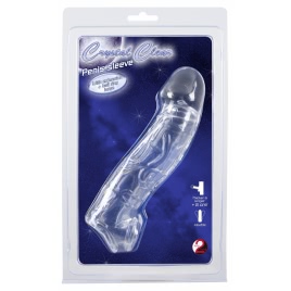 Crystal Skin Penis Sleeve Transparent
