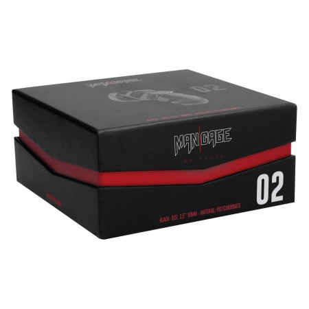 Cușcă Penis Model 02 Chastity 3.5 Negru