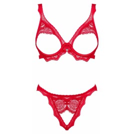 Set Obsessive Bergamore Roșu XS-S