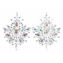 Dazzling Nipple Bling Sticker
