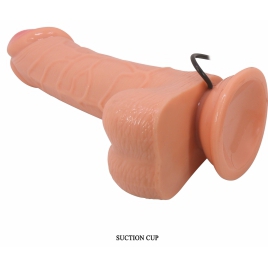 Vibrator Rotativ Barbara Ken 8.3 cm, cu Ventuză