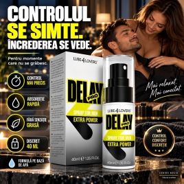 Spray Întârziere Ejaculare Delay Pro Extra Power 40 ml