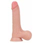 Dildo 22 cm Sliding Skin Dual-Layer – Textură Realistă