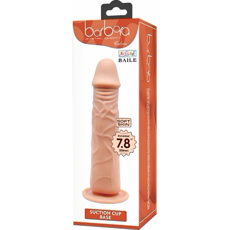 Dildo Realist Barbara Calvin cu Ventuză 19,8 cm