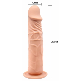 Dildo Realist Barbara Calvin cu Ventuză 19,8 cm
