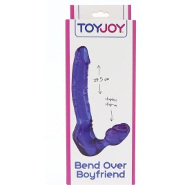 ToyJoy Bend Over Strapless Mov – 24.5 cm Fără Chingi