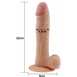 Dildo cu Ventuză Ultra Soft Dude 6